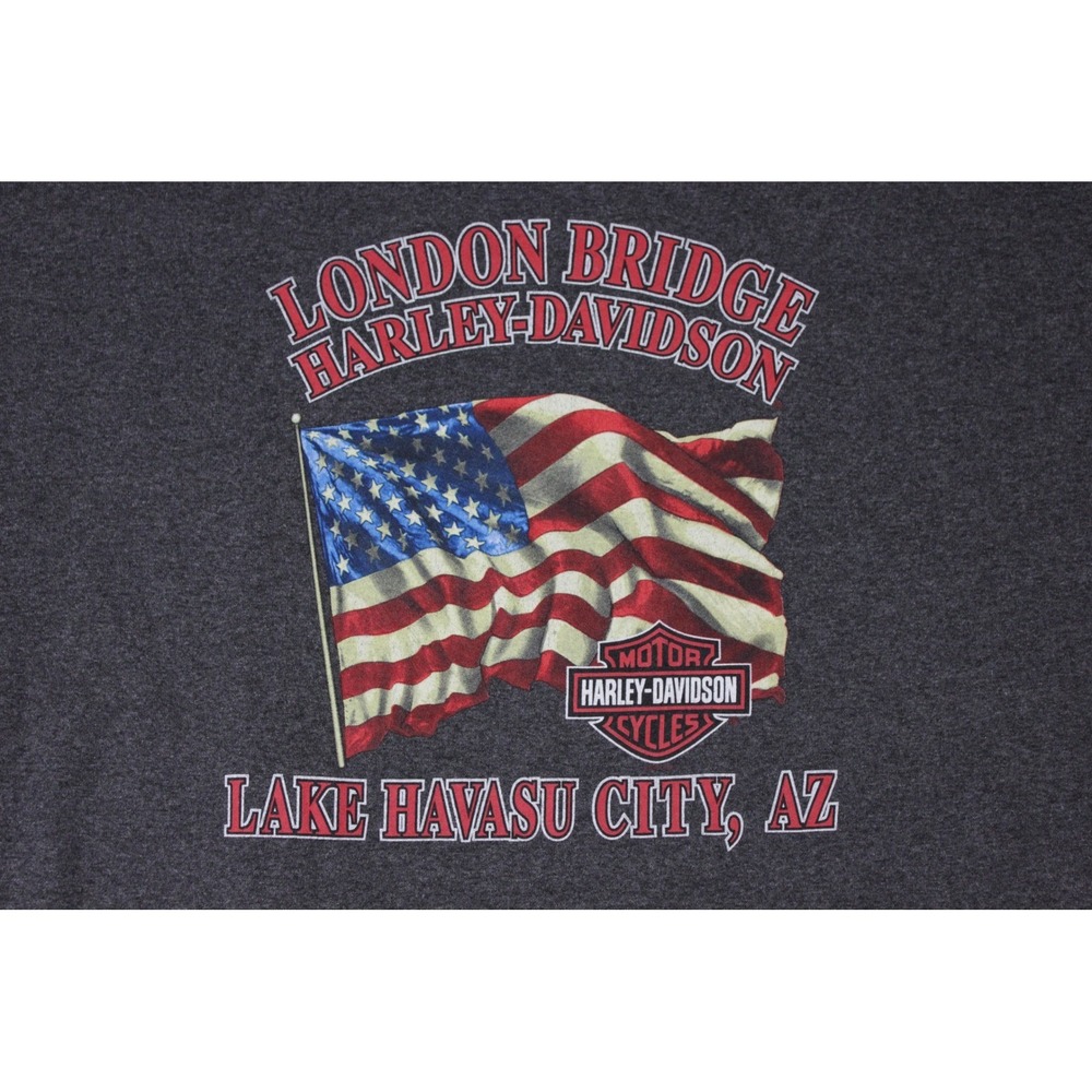Harley Davidson London‎ Bridge AZ Lake Havasu City Graphic T-Shirt Mens XL